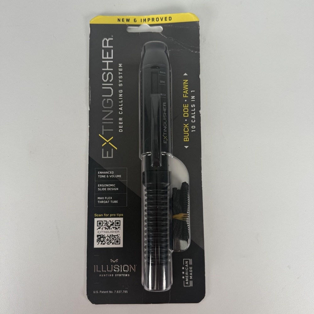 Illusion Hunting Systems Extinguisher Deer Calling System‎ 10 In 1 #741 -New